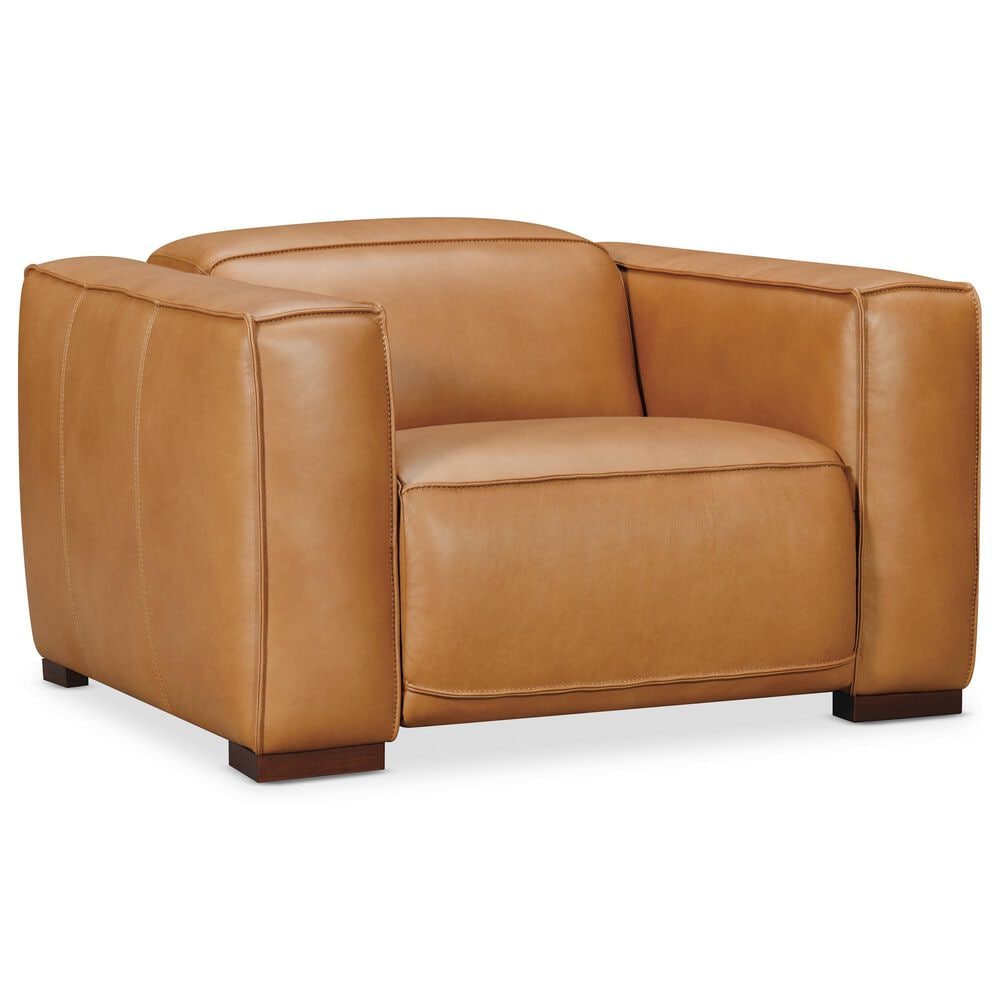 Hooker Furniture Fresco Power Recliner with Power Headrest in Zen Caramel, , large