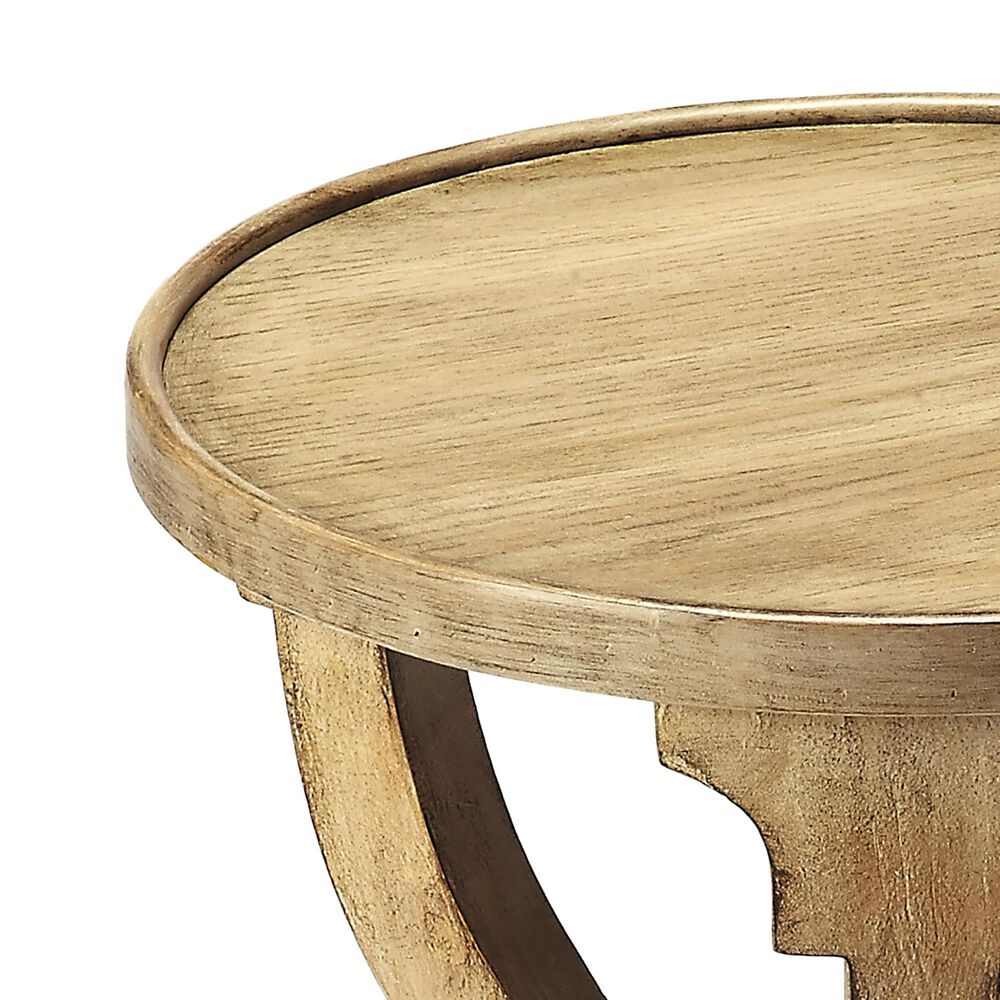 Butler Masterpiece Dalton Round Accent Table in Driftwood, , large