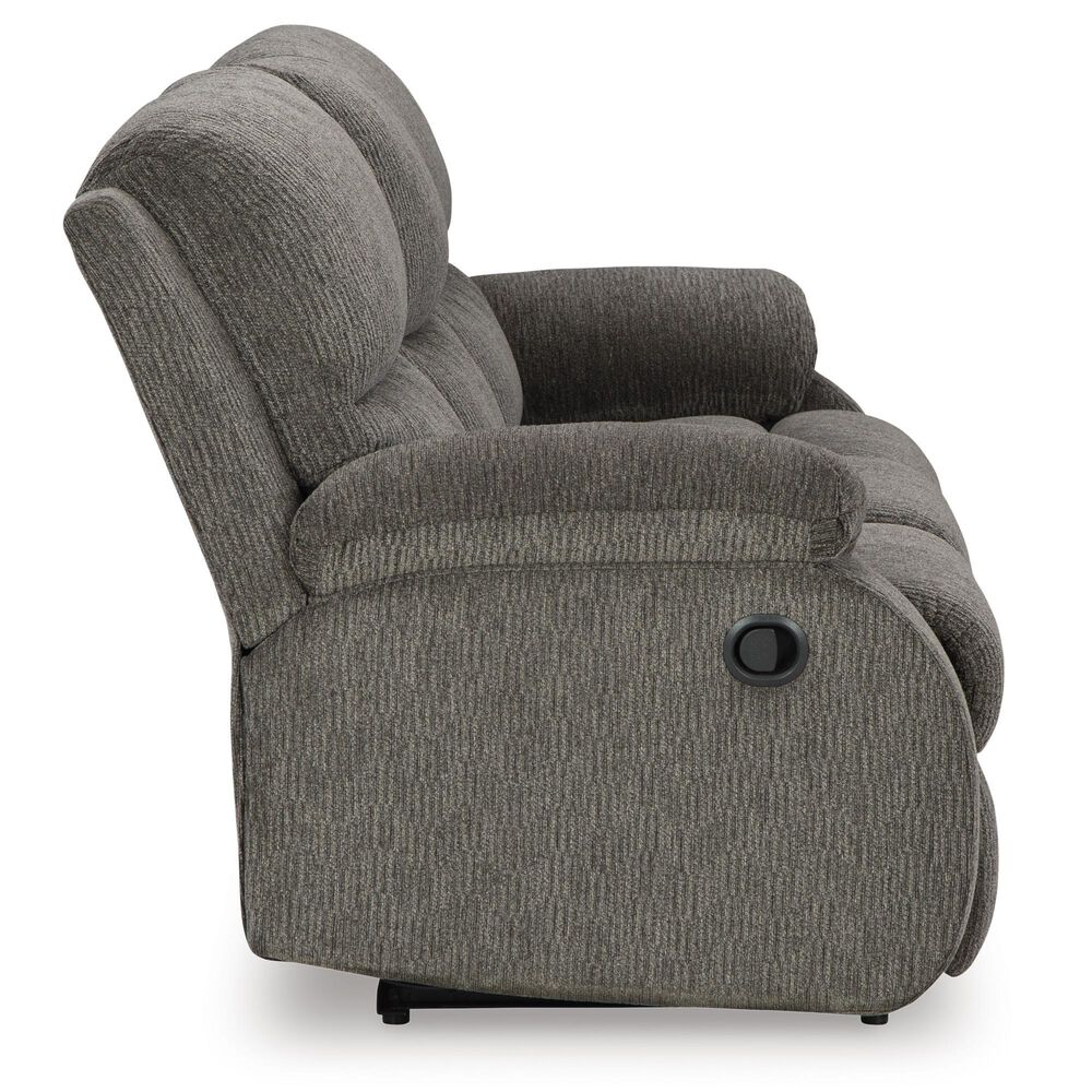 Ashley Scranto Manual Reclining Sofa in Brindle, , large