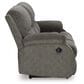 Ashley Scranto Manual Reclining Sofa in Brindle, , large