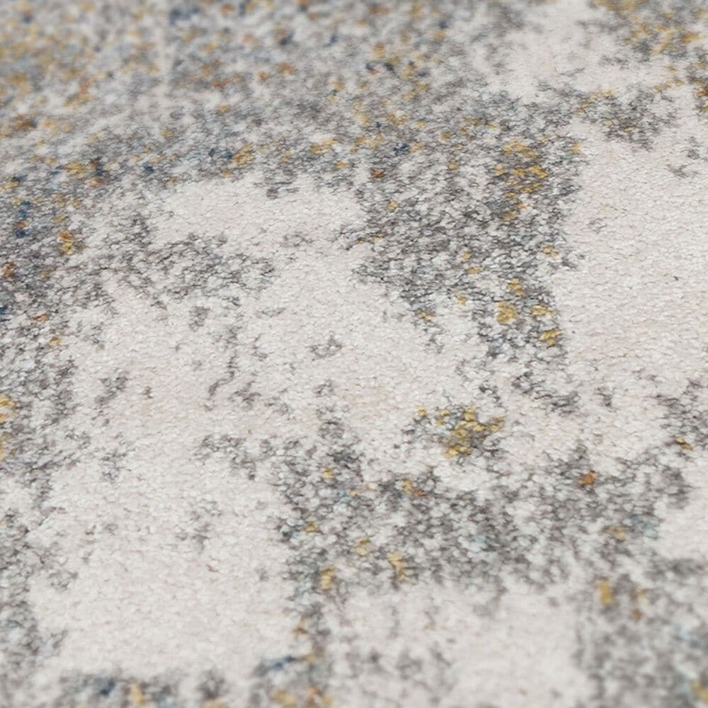 Amer Rugs Yasmin 2&#39;6&quot; x 8&#39; Yellow and Blue Runner, , large