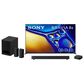 Sony 55" Bravia 8 II Class QD-OLED 4K HDR - Smart Google TV with Theater System 6 in Black, , large