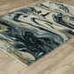 Oriental Weavers Capella Abstract Blue 6"7" x 9"6" Area Rug, , large