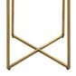 Uttermost Star-Crossed Accent Table in Brushed Gold, , large