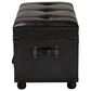 Baxton Studio Callum 2-Drawer Storage Trunk Ottoman Set in Distressed Dark Brown, , large