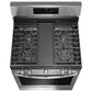 Frigidaire Gallery 30" Rear Control Gas Range with Total Convection in Stainless Steel, , large