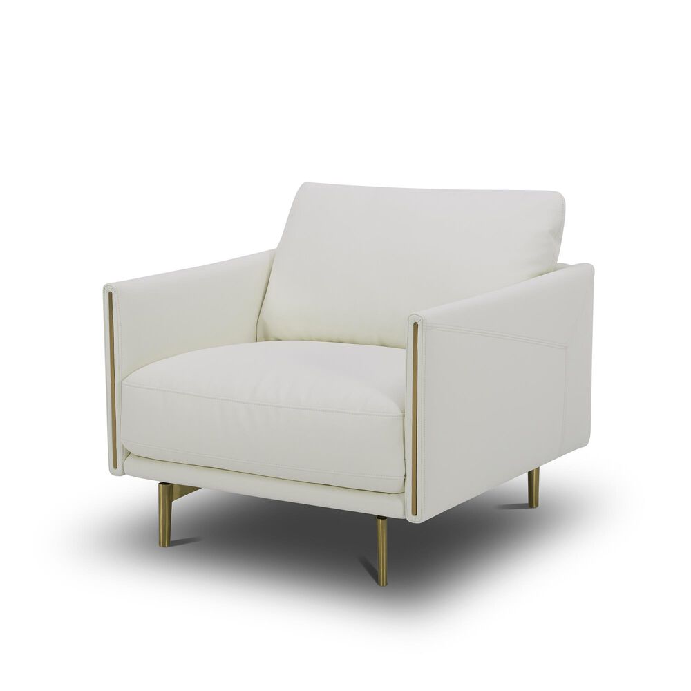 37B Accent Chair in Charming White NFM