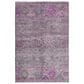 Dalyn Rug Company Karaj KJ5 5" x 7"6" Purple Indoor/Outdoor Area Rug, , large