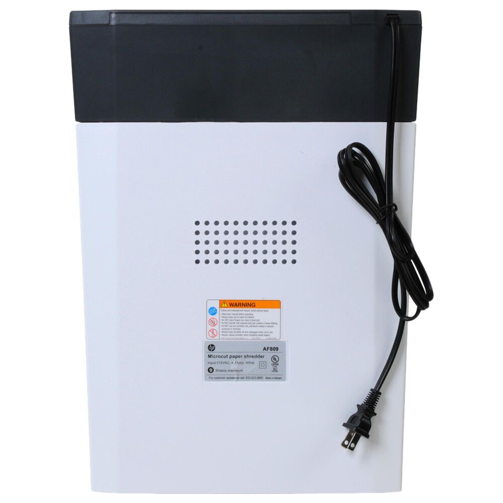 HP 80 Sheets Autofeed Microcut Shredder in White, , large