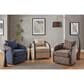 LumiSource Gemma Swivel Accent Chair in Sand, , large