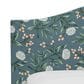 Rifle Paper Co Crafted by Cloth & Company Mayfair King Headboard in Aviary Black and Cream, , large
