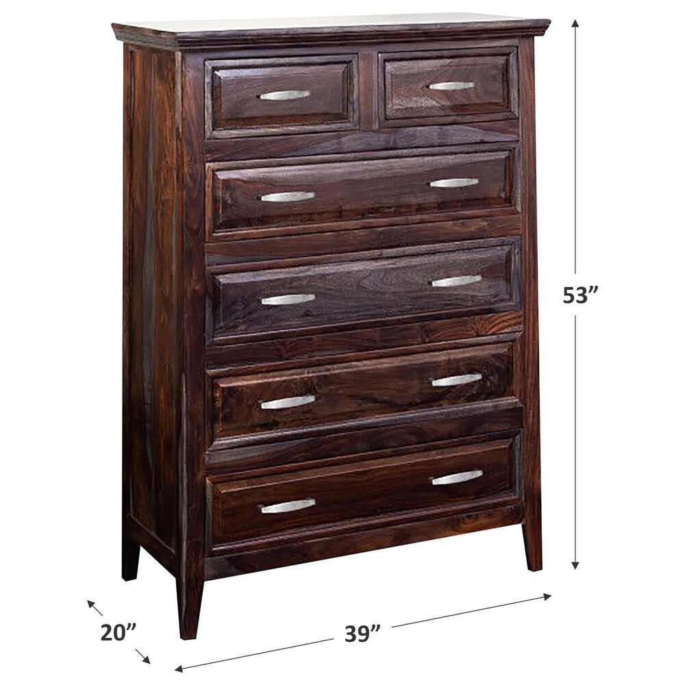 Porter Design Sonora 6 Drawer Chest in Midnight, , large