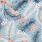 Safavieh Cabana CBN451J 8" x 10" Aqua and Ivory Indoor/Outdoor Area Performance Rug, , large