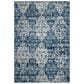 Safavieh Evoke EVK266F-5 5"1" x 7"6" Royal/Ivory Area Rug, , large