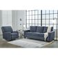 Ashley Rannis Manual Rocker Recliner in Navy, , large