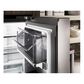 KitchenAid 23.8 Cu. Ft. 36" Counter-Depth French Door Refrigerator with PrintShield Finish in Black Stainless, , large