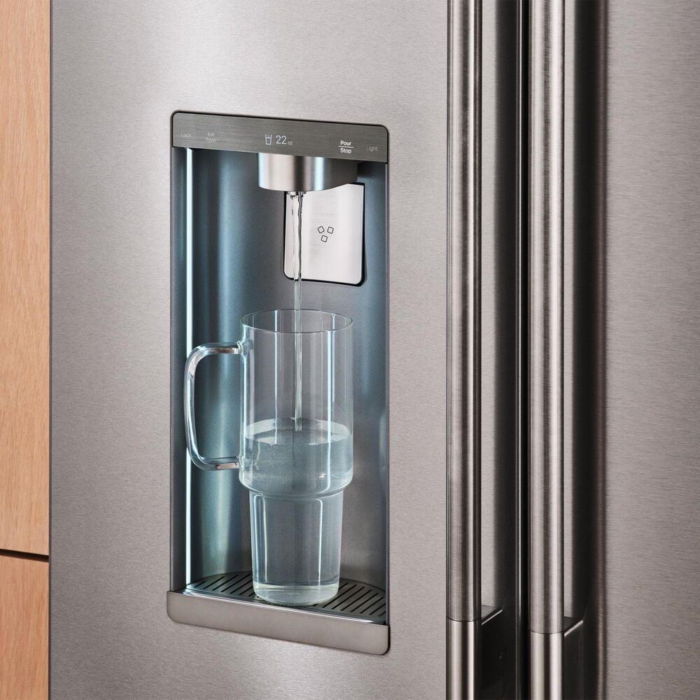 KitchenAid 23 Cu. Ft. Counter-Depth French Door Refrigerator in Fingerprint Resistant Stainless Steel, , large