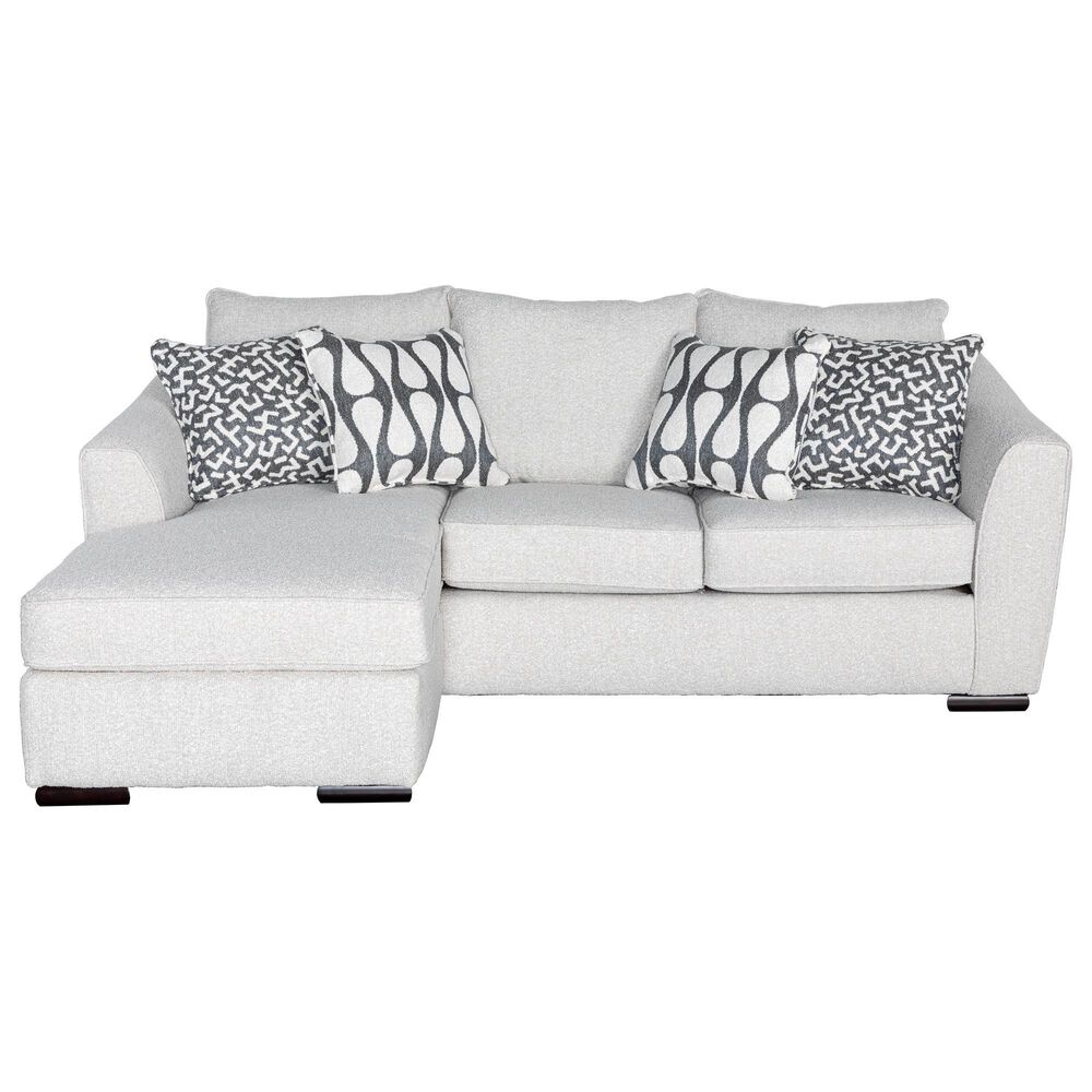 Xenia Vibrant Vision Stationary Sofa with Chaise in Contour Natural, , large