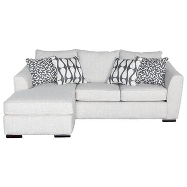 Xenia Vibrant Vision Stationary Sofa with Chaise in Contour Natural, , large