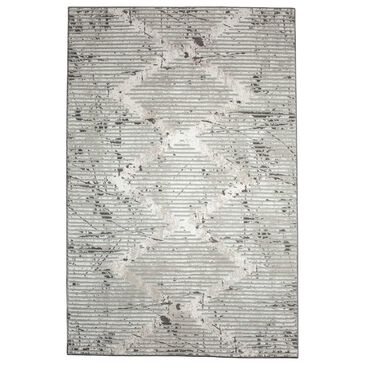 Radici USA Davide Geometric 5"3" x 7"3" Grey Area Rug, , large