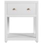 Butler Specialty Company Nora 1-Drawer 21" Nightstand in Textured White, , large