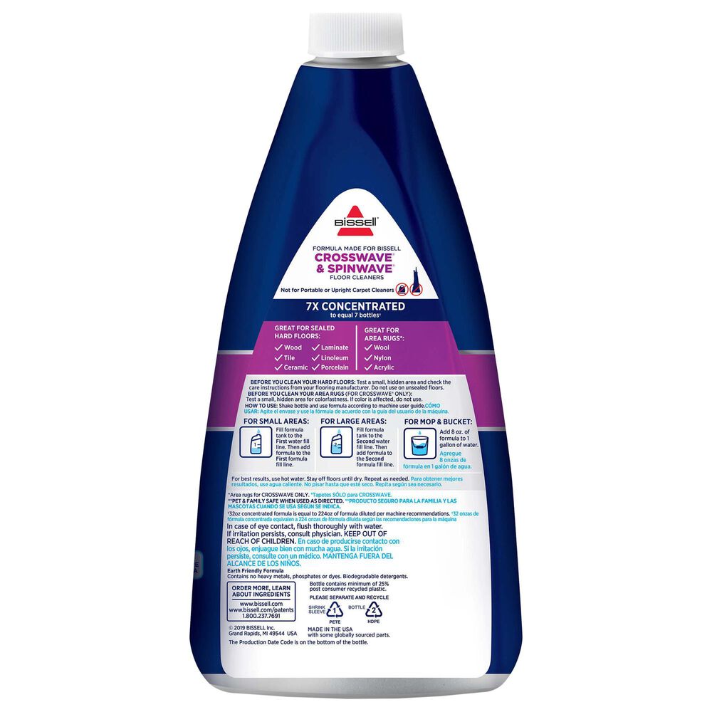 BISSELL MULTI-SURFACE PET FLOOR CLEANER 8OZ