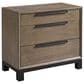 Lexington Furniture Zanzibar Rutledge 3-Drawer Nightstand in Medium Taupe, Espresso and Dark Umber, , large