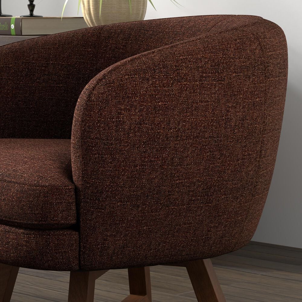 Golden Wave Furniture Moira Swivel Chair in Chili, , large