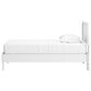 Ashley Hallityn Twin Platform Bed in White, , large