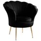 Lilola Home Angelina Accent Chair in Black, , large