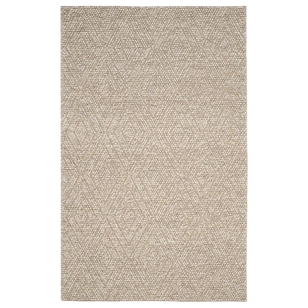 Safavieh Natura NAT623B 5" x 8" Beige Area Rug, , large