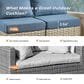 HOMLUX 7-Piece Patio Conversation Set in Denim Blue, , large