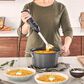 DeLonghi MultiQuick 5 Vario Immersion Hand Blender in Black and Stainless Steel, , large