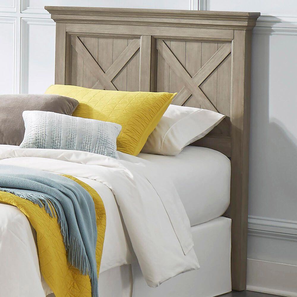 Homestyles Mountain Lodge Twin Headboard in Gray, , large