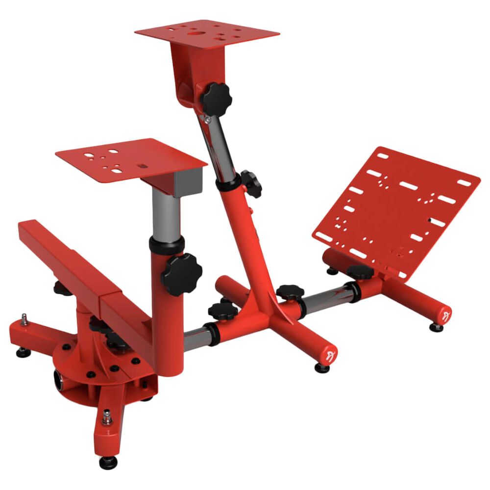 Arozzi Velocita Universal Racing Simulator Stand, Compatible with Most Simulator Setups, Collapsible, Portable - Red, , large