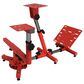 Arozzi Velocita Universal Racing Simulator Stand, Compatible with Most Simulator Setups, Collapsible, Portable - Red, , large