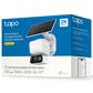 TP-Link Solar Powered Floodlight Pan Tilt Security Camera Kit in White, , large