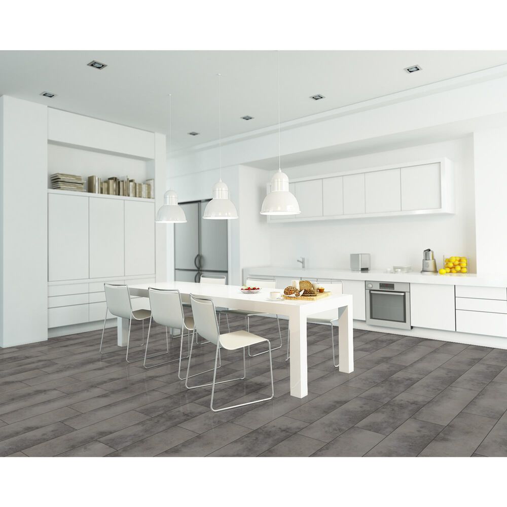 Happy Feet International Manhattan II Metallic 9&quot; x 60&quot; Luxury Vinyl Plank, , large
