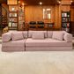 Jaxx Unsofa Stationary Sofa in Peony Pink, , large