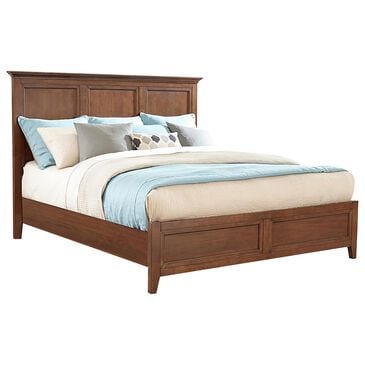 Hawthorne Furniture San Mateo Queen Panel Bed in Tuscan, , large