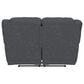 Catnapper Trifecta Power Reclining Rocking Loveseat in Smoke, , large