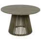 Hearth and Haven 5-Piece Outdoor Dining Set with Cream Cushion in Grey, , large