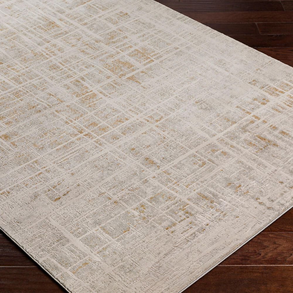 Surya Alpine ALP-2314 7&#39;10&quot; x 10&#39;2&quot; Ivory, Tan, Gray, Light Gray and Off-White Area Rug, , large