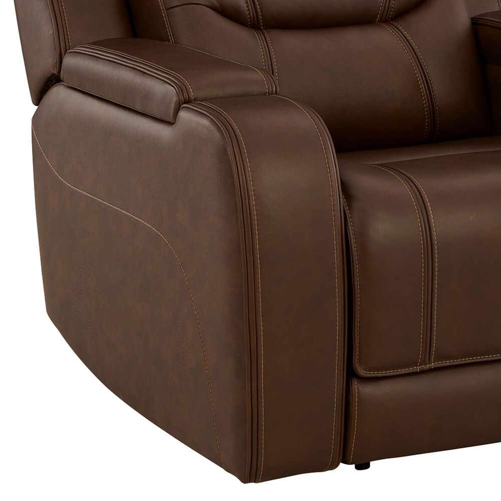 Ashley Knightington Power Recliner in Brown, , large