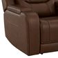 Ashley Knightington Power Recliner in Brown, , large