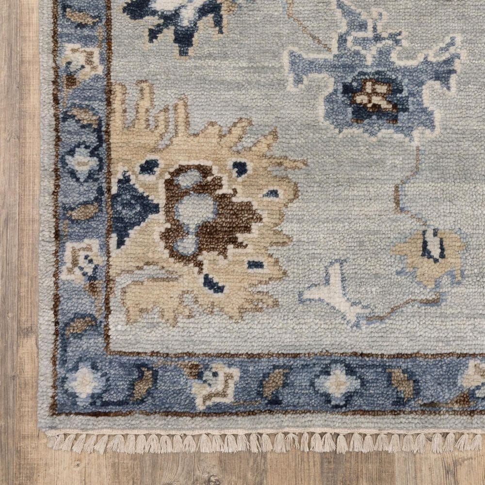 Oriental Weavers Majorca Blue 9&#39; x 12&#39; Area Rug, , large