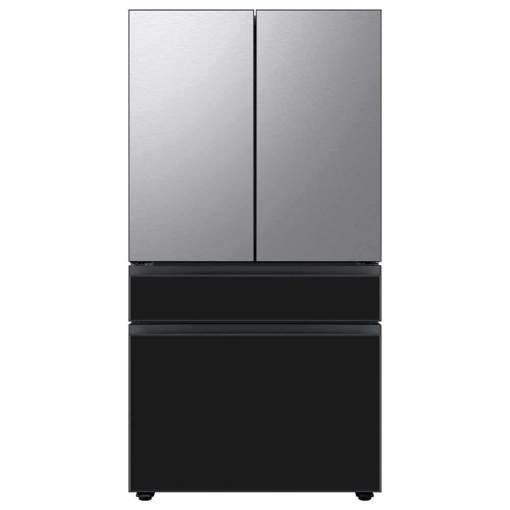 Samsung Bespoke Bespoke 4-Door French Door Refrigerator Top Panel in Stainless Steel, , large