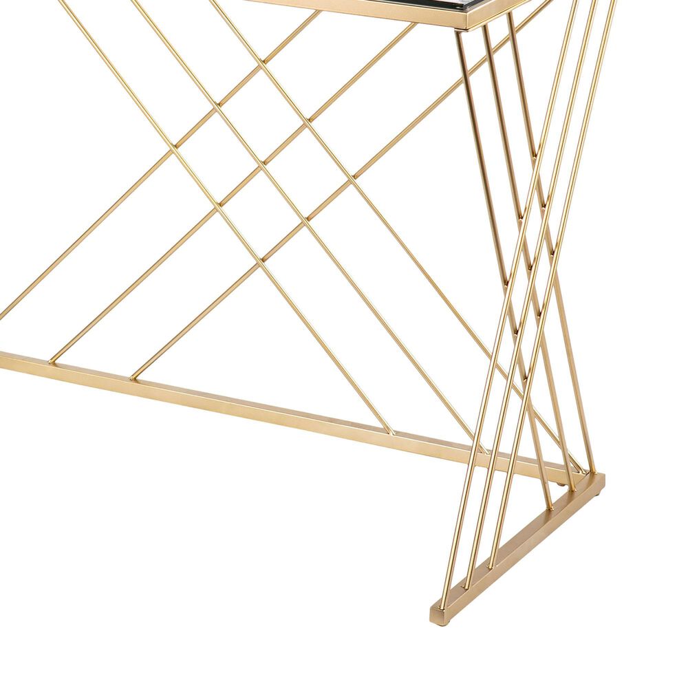 Southern Enterprises Dezby Desk in Gold, , large
