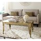 Safavieh Classsic Iron Coffee Table in Gold, , large
