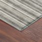 Dalyn Rug Company Soft Essentials Striped Taupe 10" x 14" Indoor/Outdoor Area Rug, , large